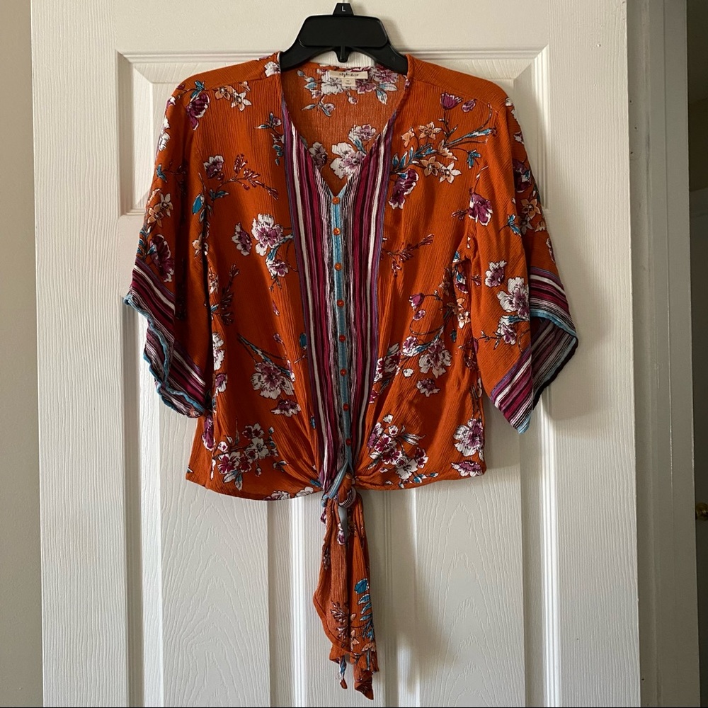 Style & Co Print Top